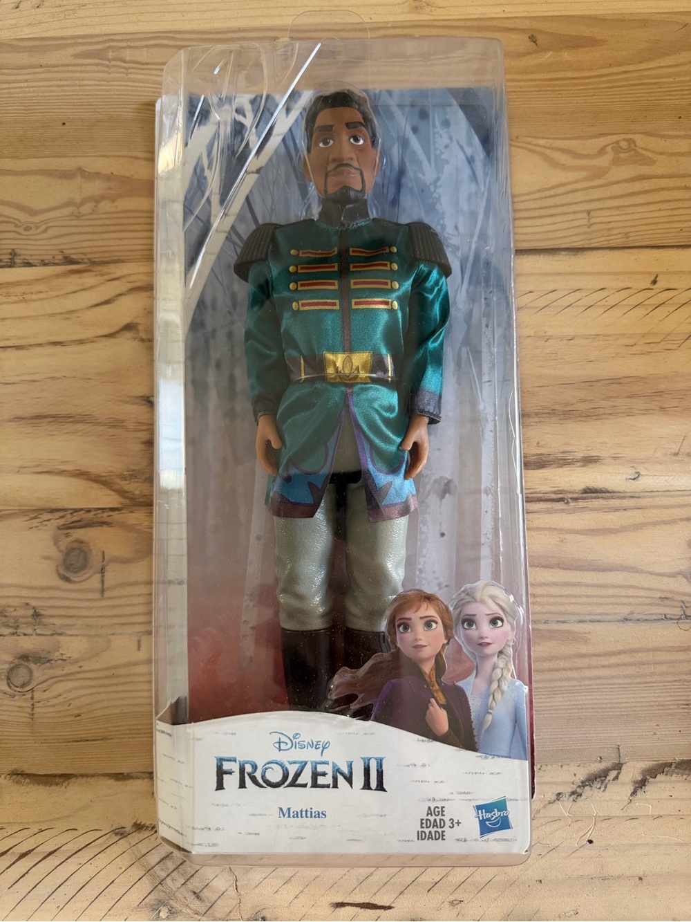 Disney Mattias Doll II New in Package Hasbro Frozen Collectible Figure